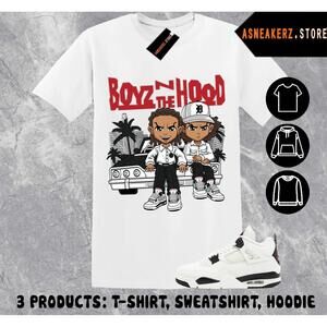 Shirt To Match Aj 4 Flight Club 2026 Matching The Boondocks Boyz T-Shirt